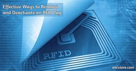 disable the rfid chip|how to deactivate rfid tags.